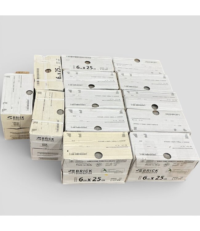 50327 Rondine Tribeca Grey Brick 98.02 sq. ft.