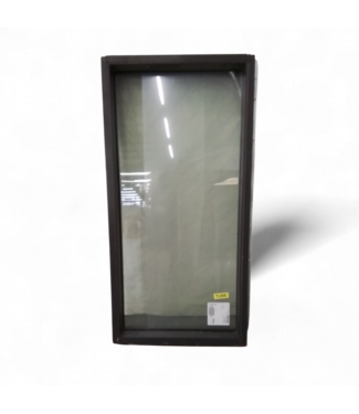 50332 Black Aluminum Fixed Window 23.5"W x 47.5"H.