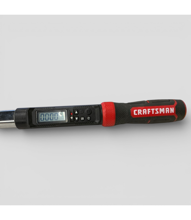 50337 Red Handle Digital Torque Wrench 1/2" Drive