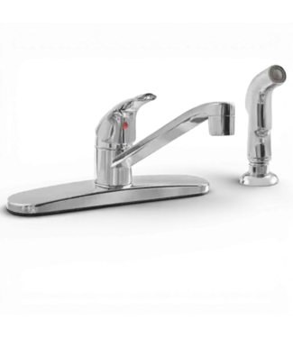 50343 Single Lever Handle Kitchen Faucet W/ Sprayer