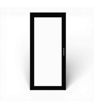 50351 Fullview 36" x 96" Black Aluminum Storm Door