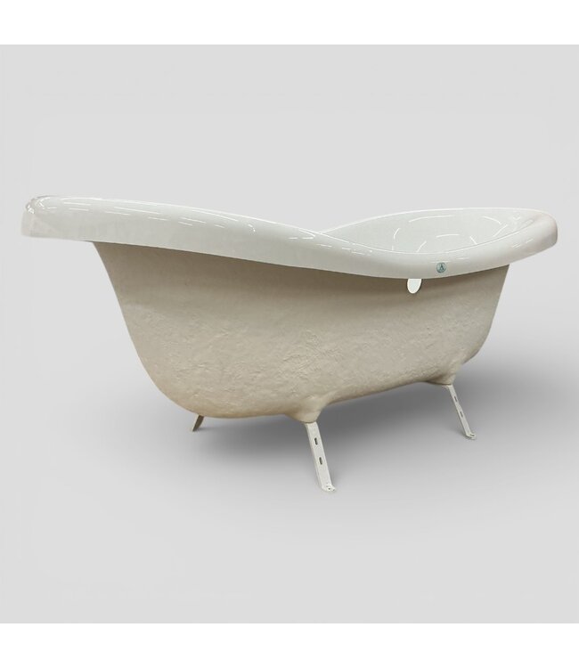 50360 White Acrylic Slipper Clawfoot Tub