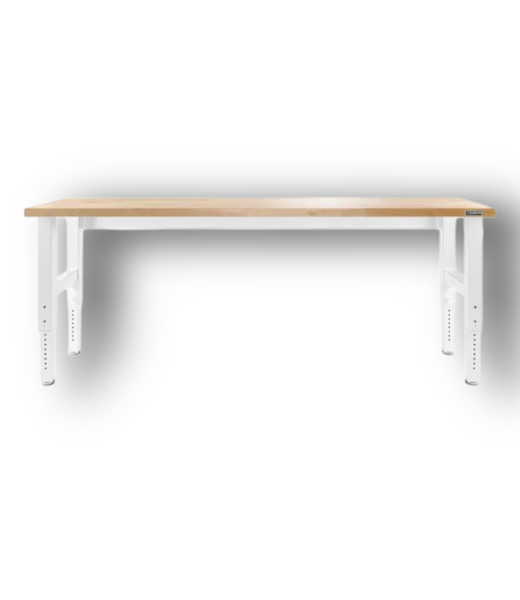 50371 Hammered White Hardwood Workbench