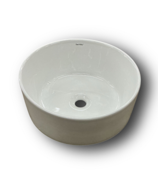 50375 Round Ceramic Vessel Sink 16.14"