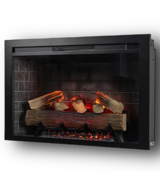50379 Uptown Brick Smart WiFI Electric Fireplace Insert 36"