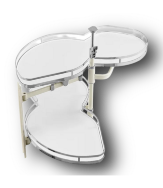 50389 Swing Left Corner Cabinet Pull Out Organizer