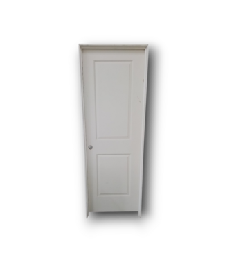 50393 28-in x 80-in Prehung 2-panel Interior Door
