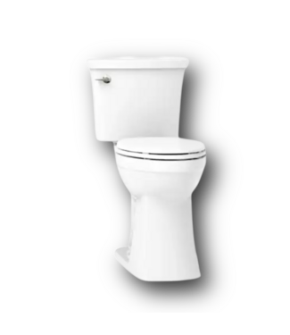 50395 Tall White Elongated 2-Pc Toilet