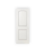 50405 2-Panel Interior Slab Door 30-in x 80-in