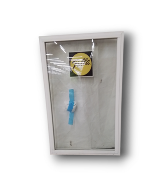 50414 White Vinyl Fixed Window 29.5"W x 46.5"H