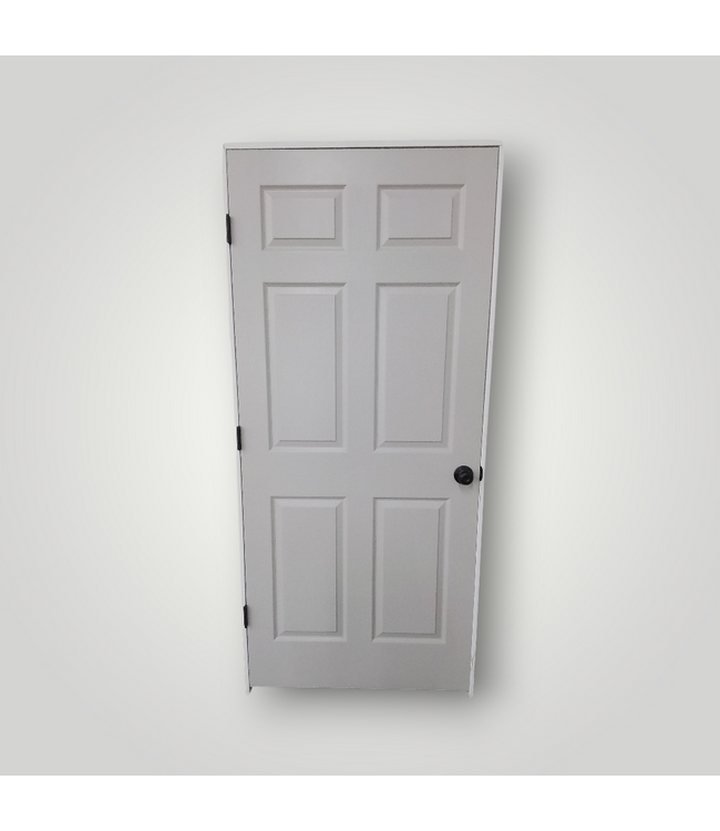 50417 Prehung 6 -Panel Interior Door 36"W x 80"H
