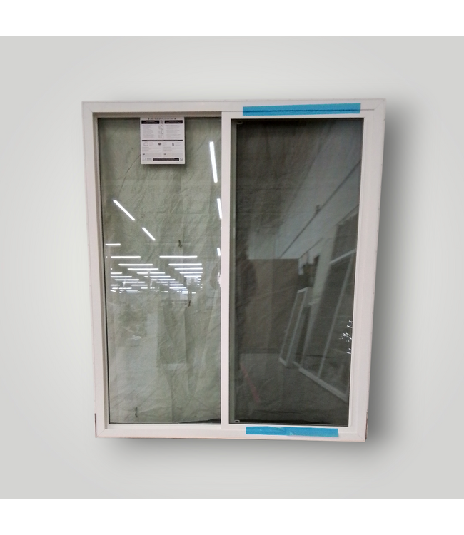 50419 White Vinyl Horizontal Sliding Window 59"W