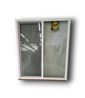 50419 White Vinyl Horizontal Sliding Window 59"W