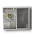 50418 White Vinyl Horizontal Sliding Window 71"W