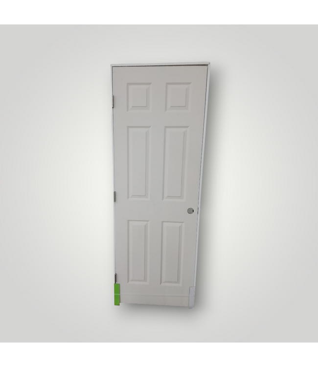 50421 6-panel Prehung Interior Door 28-in x 80-in