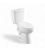 49846 White Elongated Chair height 2 -Piece Toilet
