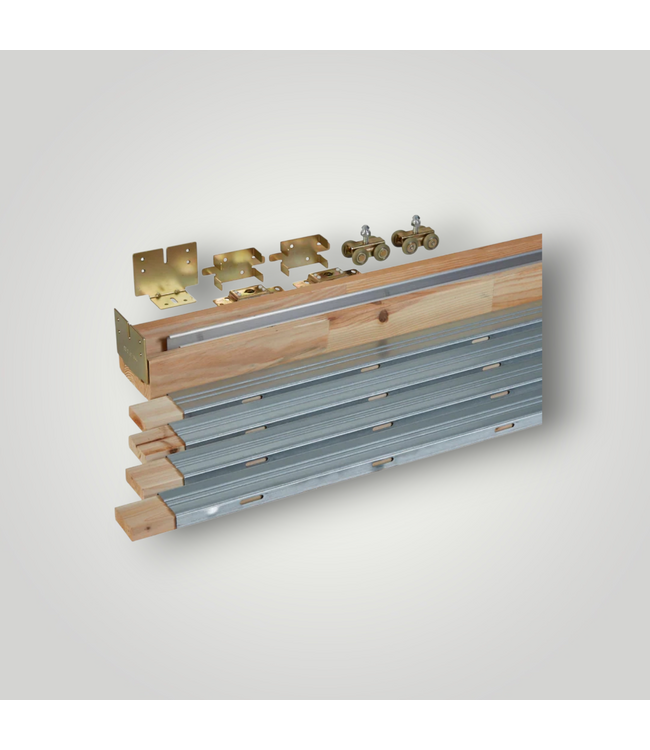 50427 Pocket Door Track and Hardware Kit 10 -Pack