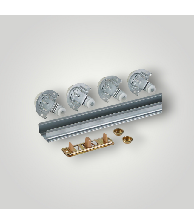 50426 72-in Bi-Pass Door Sliding Closet Door Track Kit