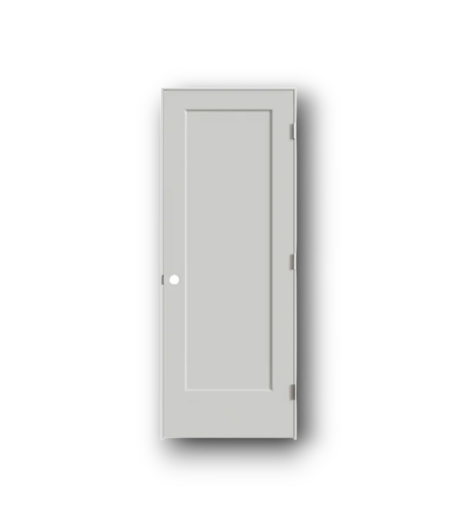 50432  30-in x 80-in 1-panel Prehung Interior Door