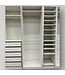 50428 White 12 Piece Closet Shelving System