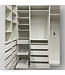 50428 White 12 Piece Closet Shelving System