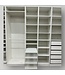 50428 White 12 Piece Closet Shelving System