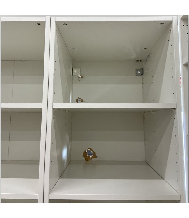 50428 White 12 Piece Closet Shelving System