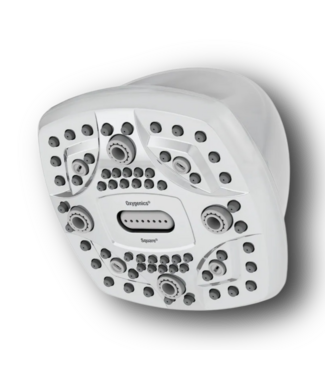 50439 Chrome 4.5" Square High Pressure Shower Head