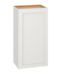 50444 White Shaker Wall Cabinet 18"W