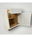 50452 White Base Shaker Cabinet 24"W x 35"H