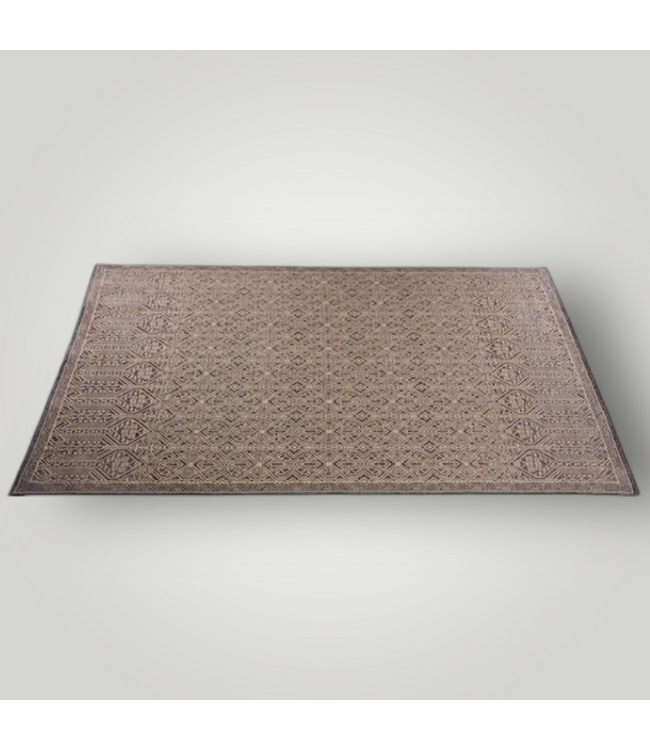 50460 Loomed Jute Charcoal Indoor Rug 8'W x 10'L