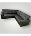 50453 Black Sectional Couch