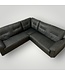 50453 Black Sectional Couch