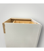 50452 White Base Shaker Cabinet 24"W x 35"H