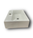 50470 White Rectangle Wall Mount Sink 14.2"