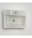 50470 White Rectangle Wall Mount Sink 14.2"