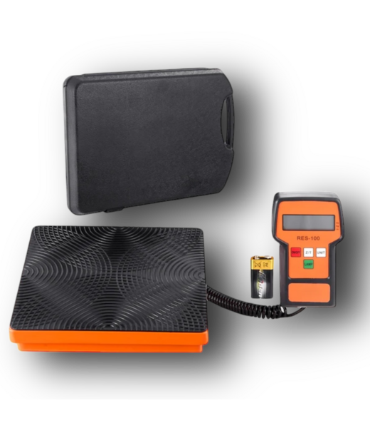 50473 Refrigerant Scale 110 lbs HVAC Charging Recovery