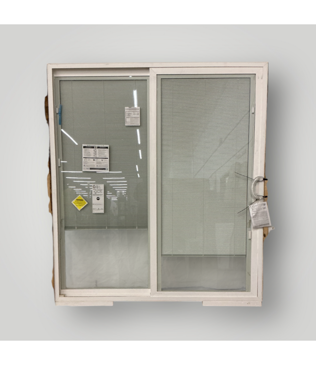 50481 White Vinyl Sliding Glass Patio Door 71.25"W