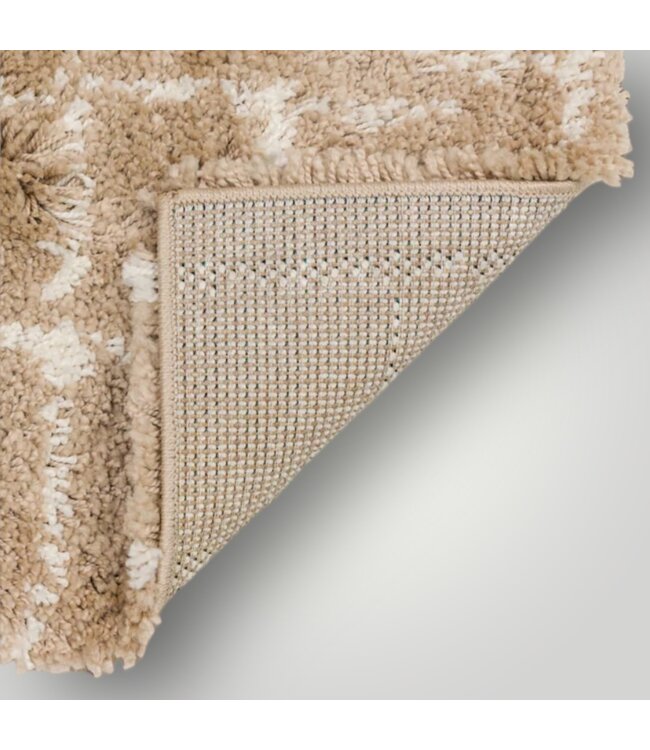 50488 Dessert Chessboard Indoor Area Rug 5.3' x 7.5'