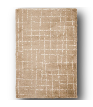 50488 Dessert Chessboard Indoor Area Rug 5.3' x 7.5'