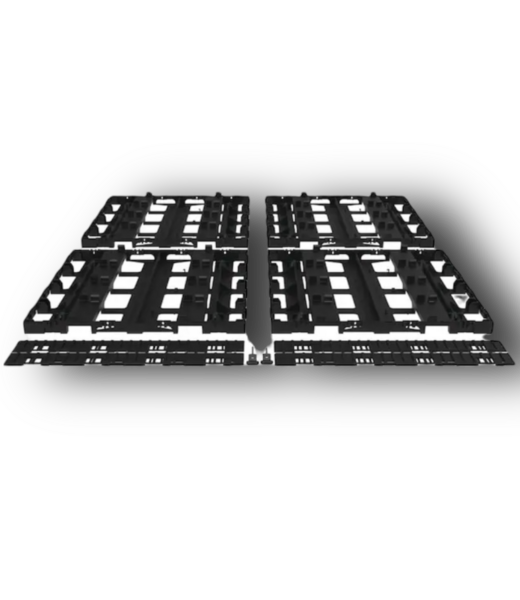 50503 InstaDeck Foundation Vinyl/Plastic Deck Tile 126 sq. ft.