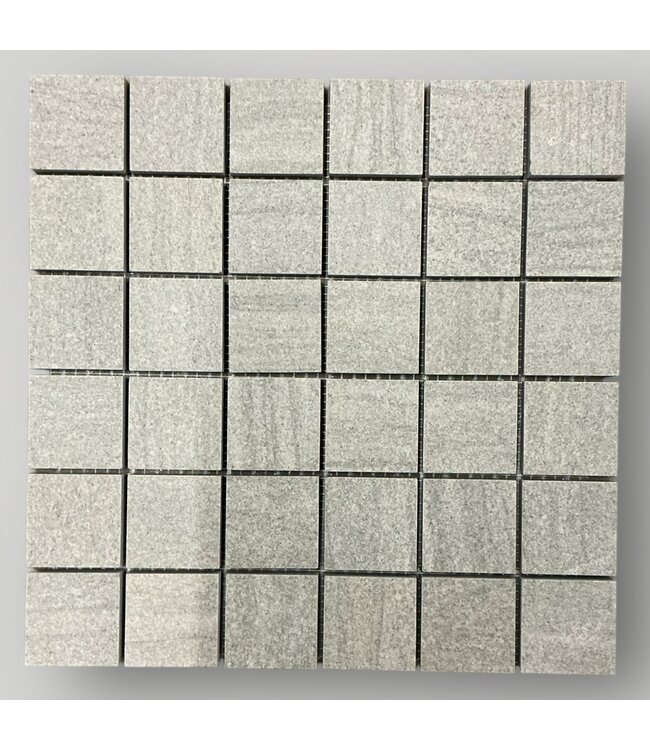 50506 Gray Porcelain Mosaic Wall Tile 19.176 sq. ft.