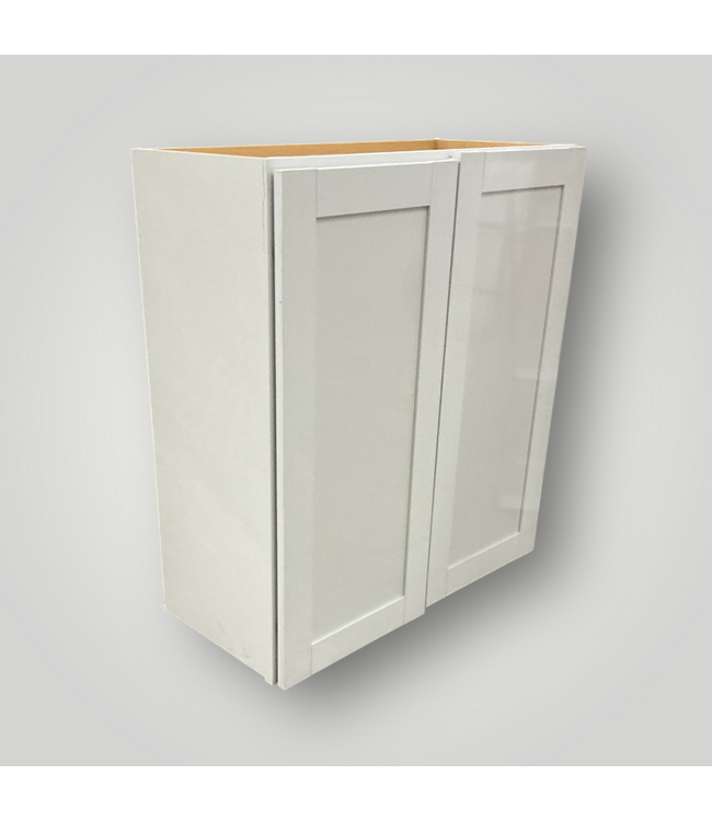 50524 White Shaker Wall Cabinet 27"W