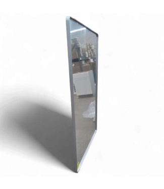 50527 Rectangular SIlver Framed Mirror 36"W x 60"L