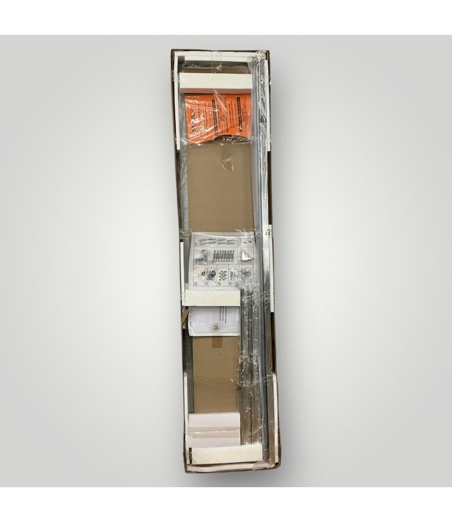 50529 Radia Chrome Sliding Shower Door 32"W x 71.5"H