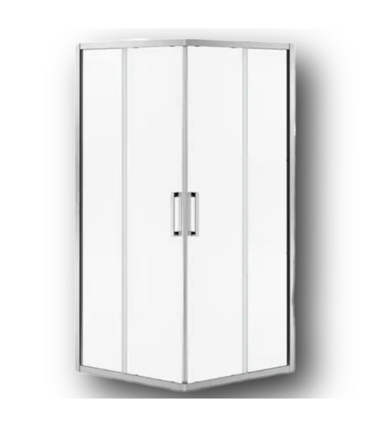 50529 Radia Chrome Sliding Shower Door 32"W x 71.5"H