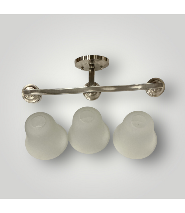 50536 Brushed Nickel Bathroom Vanity Light 23.25"
