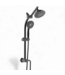50537 Matte Black SHower Faucet Bar System