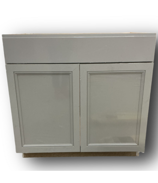 50544 Wintucket Cool Gray Sink Base Cabinet 36"W
