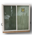 50545 White Vinyl Sliding Window 71"W x 69.5"H